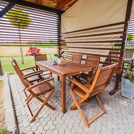 Elegant And Stylish Retreat With Terrace - Two Bedroom With Terrace Apartment Brezice