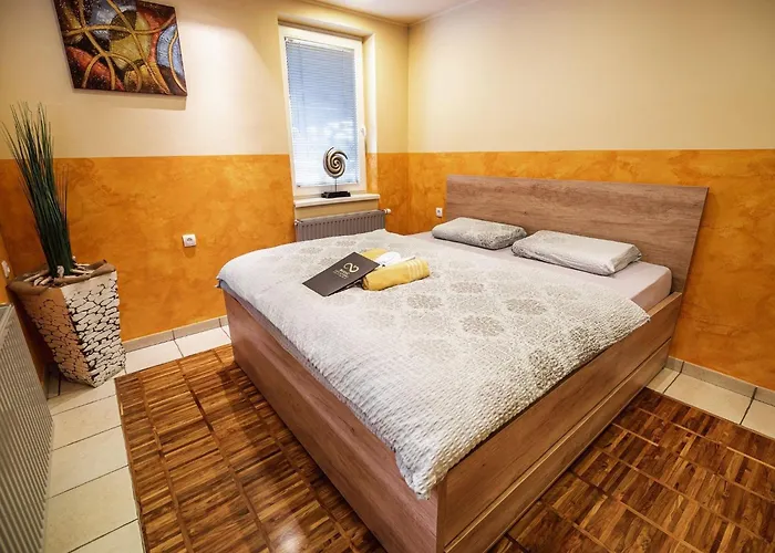 Апартаменты Elegant And Stylish Retreat With Terrace - Two Bedroom With Terrace Брежице